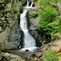 Rešovské vodopády, Rešov